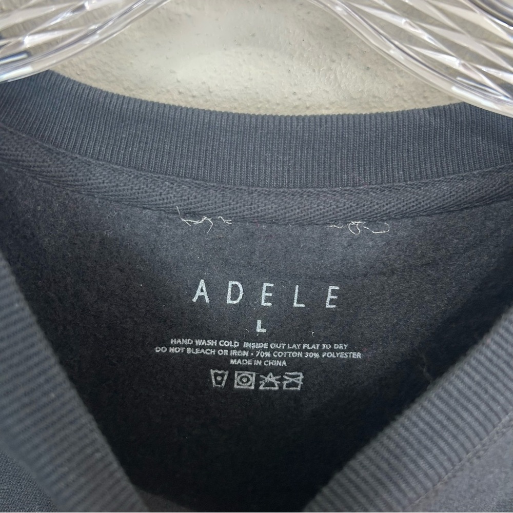 Weekends With Adele Rhinestone Crewneck Sweatshir… - image 4